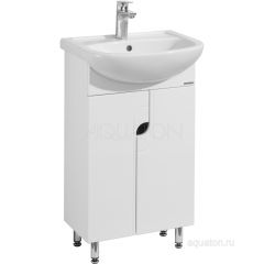 Купить Тумба под раковину AQUATON Панда 50 белый 1A053701PD010 (1a053701pd010) по цене 8747 руб., в Санкт-Петебруге в интернет магазине 100-Систем, а также дургие товары AQUATON из раздела Тумбы под раковину и Мебель для ванной комнаты