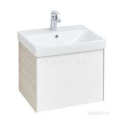 Купить Тумба под раковину AQUATON Асти 55 белый глянец 1A263101AXD70 (1a263101axd70) по цене 8109 руб., в Санкт-Петебруге в интернет магазине 100-Систем, а также дургие товары AQUATON из раздела Тумбы под раковину и Мебель для ванной комнаты