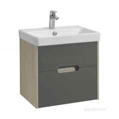 Купить Тумба под раковину AQUATON Оливия 55 грей, дуб ойстер 1A254201OLUG0 (1a254201olug0) по цене 14867 руб., в Санкт-Петебруге в интернет магазине 100-Систем, а также дургие товары AQUATON из раздела Тумбы под раковину и Мебель для ванной комнаты