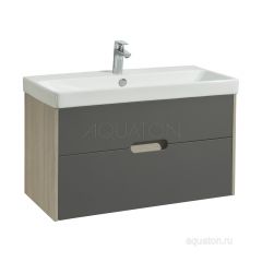 Купить Тумба под раковину AQUATON Оливия 90 грей, дуб ойстер 1A254401OLUG0 (1a254401olug0) по цене 17587 руб., в Санкт-Петебруге в интернет магазине 100-Систем, а также дургие товары AQUATON из раздела Тумбы под раковину и Мебель для ванной комнаты