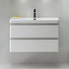 Купить Тумба под раковину BelBagno Energia-N 80 подвесная Белая (energia-n-800-2c-so-bl) по цене 42670 руб., в Санкт-Петебруге в интернет магазине 100-Систем, а также дургие товары BelBagno из раздела Тумбы под раковину и Мебель для ванной комнаты