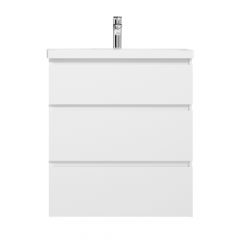 Купить Тумба под раковину Am.Pm Gem S M85AFSX07523WG 75 см, белый глянец (m91fsx0752wg) по цене 29990 руб., в Санкт-Петебруге в интернет магазине 100-Систем, а также дургие товары AM.PM из раздела Тумбы под раковину и Мебель для ванной комнаты