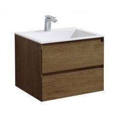 Купить База под раковину Luka 600 подвесная, 2 выкатных ящика soft-close, T.Oak, , шт (vmc-2l600to) по цене 15495 руб., в Санкт-Петебруге в интернет магазине 100-Систем, а также дургие товары Vincea из раздела Тумбы под раковину и Мебель для ванной комнаты