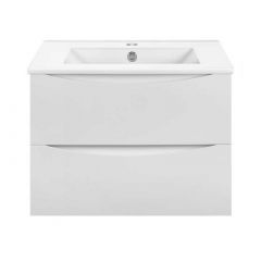 Купить База под керамическую раковину Mia Slim 700 подвесная, 2 выкатных ящика soft close, G.White, , шт (vmc-2mc700s1gw) по цене 17547 руб., в Санкт-Петебруге в интернет магазине 100-Систем, а также дургие товары Vincea из раздела Тумбы под раковину и Мебель для ванной комнаты