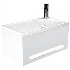 Купить 1MARKA Панель с раковиной Tiny XS MINI R (у84218) по цене 7630 руб., в Санкт-Петебруге в интернет магазине 100-Систем, а также дургие товары 1MARKA из раздела Тумбы с умывальником и Мебель для ванной комнаты