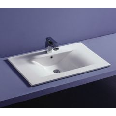 Купить CeramaLux N JY-807-60 Раковина врезная 760*460*170 (jy-807-75) по цене 10000 руб., в Санкт-Петебруге в интернет магазине 100-Систем, а также дургие товары CeramaLux из раздела Встраиваемые раковины и Раковины и пьедесталы