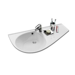 Купить Умывальник Ravak Avocado Comfort R 95x53 XJ9P1100000 (xj9p1100000) по цене 35750 руб., в Санкт-Петебруге в интернет магазине 100-Систем, а также дургие товары RAVAK из раздела Встраиваемые раковины и Раковины и пьедесталы