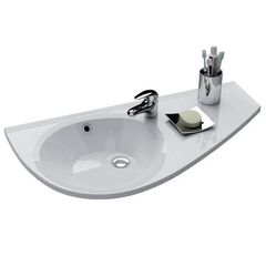 Купить Раковина Ravak Avocado белая R (xj1p1100000) по цене 28050 руб., в Санкт-Петебруге в интернет магазине 100-Систем, а также дургие товары RAVAK из раздела Встраиваемые раковины и Раковины и пьедесталы