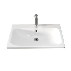 Купить 1MARKA Раковина Atom 60 Polytitan (ц0000000702) по цене 7496 руб., в Санкт-Петебруге в интернет магазине 100-Систем, а также дургие товары 1MARKA из раздела Встраиваемые раковины и Раковины и пьедесталы