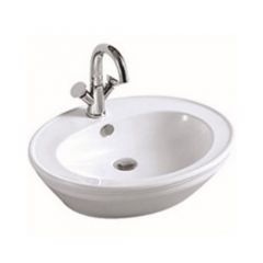 Купить CeramaLux 3573 Раковина накладная 60 см (3573) по цене 16008 руб., в Санкт-Петебруге в интернет магазине 100-Систем, а также дургие товары CeramaLux из раздела Накладные раковины и Раковины и пьедесталы