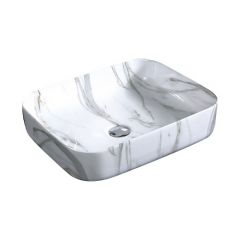 Купить CeramaLux MNC 190 Раковина накладная  50 см (190) по цене 13600 руб., в Санкт-Петебруге в интернет магазине 100-Систем, а также дургие товары CeramaLux из раздела Накладные раковины и Раковины и пьедесталы