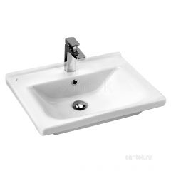 Купить Раковина Santek Миранда 60 отверстие под смеситель 1WH302421 (1wh302421) по цене 4140 руб., в Санкт-Петебруге в интернет магазине 100-Систем, а также дургие товары SANTEK из раздела Накладные раковины и Раковины и пьедесталы