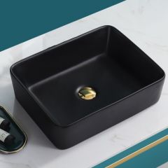 Купить CeramaLux 9103MB Раковина накладная 47 см (9103mb) по цене 11200 руб., в Санкт-Петебруге в интернет магазине 100-Систем, а также дургие товары CeramaLux из раздела Накладные раковины и Раковины и пьедесталы