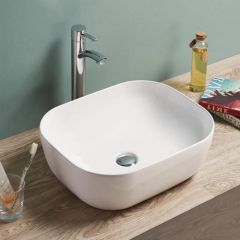 Купить CeramaLux N 78105 Раковина накладная 46 см (78105) по цене 7300 руб., в Санкт-Петебруге в интернет магазине 100-Систем, а также дургие товары CeramaLux из раздела Накладные раковины и Раковины и пьедесталы