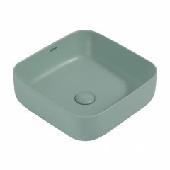 Купить Раковина накладная ABBER Rechteck AC2211MCG светло-зеленая матовая (ac2211mcg) по цене 16200 руб., в Санкт-Петебруге в интернет магазине 100-Систем, а также дургие товары ABBER из раздела Накладные раковины и Раковины и пьедесталы