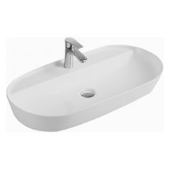 Купить CeramaLux N D1347 Раковина накладная  82 см (d1347) по цене 15700 руб., в Санкт-Петебруге в интернет магазине 100-Систем, а также дургие товары CeramaLux из раздела Накладные раковины и Раковины и пьедесталы