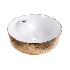 Купить CeramaLux NC D1306H025 Раковина накладная  45 см (d1306h025) по цене 7300 руб., в Санкт-Петебруге в интернет магазине 100-Систем, а также дургие товары CeramaLux из раздела Накладные раковины и Раковины и пьедесталы