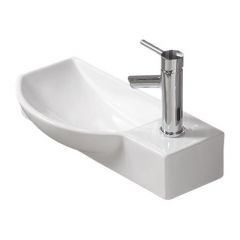 Купить CeramaLux N 7947CL Раковина накладная  51 см (7947cl) по цене 7700 руб., в Санкт-Петебруге в интернет магазине 100-Систем, а также дургие товары CeramaLux из раздела Подвесные раковины и Раковины и пьедесталы