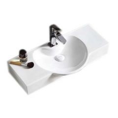 Купить CeramaLux N STR 4280C Раковина накладная  70 см (str4280c) по цене 13400 руб., в Санкт-Петебруге в интернет магазине 100-Систем, а также дургие товары CeramaLux из раздела Подвесные раковины и Раковины и пьедесталы