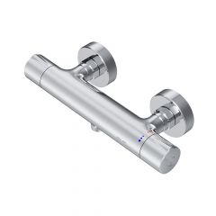 Купить Смеситель для душа AM.PM Like F8040000 с термостатом Хром (f8040000) по цене 31690 руб., в Санкт-Петебруге в интернет магазине 100-Систем, а также дургие товары AM.PM из раздела Смесители для душа без излива и Смесители для ванны и душа