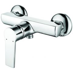 Купить Смеситель для душа AZARIO FARO керамический картридж, хром (az-ps33459c) по цене 5729 руб., в Санкт-Петебруге в интернет магазине 100-Систем, а также дургие товары Azario из раздела Смесители для душа без излива и Смесители для ванны и душа