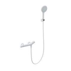 Купить Смеситель для душа с термостатом WONZON & WOGHAND T-1000, Белый матовый (WW-B2057-A-MW) (ww-b2057-a-mw) по цене 20406 руб., в Санкт-Петебруге в интернет магазине 100-Систем, а также дургие товары WONZON & WOGHAND из раздела Смесители для душа без излива и Смесители для ванны и душа