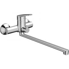 Купить D4019500 Prime new cмеситель для ванны и душа с длинным изливом и с душевым набором (d4019500) по цене 10390 руб., в Санкт-Петебруге в интернет магазине 100-Систем, а также дургие товары Dorff из раздела Смесители с длинным изливом и Смесители для ванны и душа