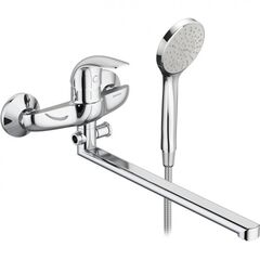 Купить 319500001 Eclipse, смеситель для ванны и душа с универсальным изливом и душевым комплектом, хром (319500001) по цене 14790 руб., в Санкт-Петебруге в интернет магазине 100-Систем, а также дургие товары DAMIXA из раздела Смесители с длинным изливом и Смесители для ванны и душа