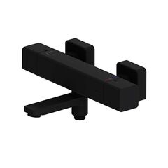 Купить 533000300 Gala термостатный смеситель для ванны - душа, чёрный (533000300) по цене 13890 руб., в Санкт-Петебруге в интернет магазине 100-Систем, а также дургие товары DAMIXA из раздела Смесители с коротким изливом и Смесители для ванны и душа