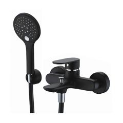 Купить Смеситель для ванны WasserKRAFT Elbе 7401 Черный (7401) по цене 24280 руб., в Санкт-Петебруге в интернет магазине 100-Систем, а также дургие товары WasserKRAFT из раздела Смесители с коротким изливом и Смесители для ванны и душа