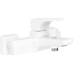 Купить BQH_A10M DEANTE Смеситель HIACYNT для ванны и душа (белый) (bqh_a10m) по цене 19589 руб., в Санкт-Петебруге в интернет магазине 100-Систем, а также дургие товары DEANTE из раздела Смесители с коротким изливом и Смесители для ванны и душа