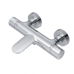 Купить Смеситель для ванны AM.PM Like F8050000 с термостатом Хром (f8050000) по цене 39490 руб., в Санкт-Петебруге в интернет магазине 100-Систем, а также дургие товары AM.PM из раздела Смесители с коротким изливом и Смесители для ванны и душа