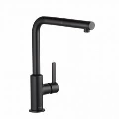 Купить KLUDI L-INE S Однорычажный смеситель для кухни, черный матовый, арт. 408513975 (408513975) по цене 51860 руб., в Санкт-Петебруге в интернет магазине 100-Систем, а также дургие товары Kludi из раздела Рычажные смесители и Смесители для кухни
