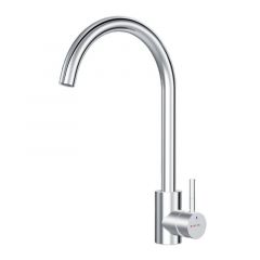 Купить F85B07100 X-Joy, смеситель для кухни с С-изливом, хром (f85b07100) по цене 5690 руб., в Санкт-Петебруге в интернет магазине 100-Систем, а также дургие товары AM.PM из раздела Рычажные смесители и Смесители для кухни