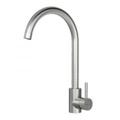 Купить F85B07111 X-Joy, смеситель для кухни с С-изливом, сатин (f85b07111) по цене 6890 руб., в Санкт-Петебруге в интернет магазине 100-Систем, а также дургие товары AM.PM из раздела Рычажные смесители и Смесители для кухни