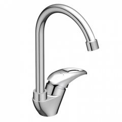 Купить D8000000 Comfort смеситель для кухни, материал полимер, цвет хром (d8000000) по цене 5890 руб., в Санкт-Петебруге в интернет магазине 100-Систем, а также дургие товары Dorff из раздела Рычажные смесители и Смесители для кухни