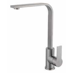 Купить Смеситель для кухни WONZON & WOGHAND,  Брашированный никель (WW-AE4550-BS) (ww-ae4550-bs) по цене 9064 руб., в Санкт-Петебруге в интернет магазине 100-Систем, а также дургие товары WONZON & WOGHAND из раздела Рычажные смесители и Смесители для кухни