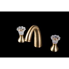 Купить BOHEME Смеситель для умывальника на 3 отверстия 317-Camelia (317-camelia) по цене 65966 руб., в Санкт-Петебруге в интернет магазине 100-Систем, а также дургие товары BOHEME из раздела Вентильные смесители и Смесители для раковины