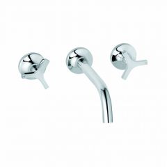 Купить KLUDI NOVA FONTE Déco Настенный смеситель для умывальника, арт. 201440539 (201440539) по цене 56160 руб., в Санкт-Петебруге в интернет магазине 100-Систем, а также дургие товары Kludi из раздела Встраиваемые настенные смесители для раковины и Смесители для раковины