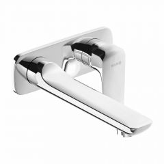 Купить KLUDI AMEO настенный смеситель для умывальника, внешняя монтажная часть, длина излива 235 мм, арт. 412450575 (412450575) по цене 29120 руб., в Санкт-Петебруге в интернет магазине 100-Систем, а также дургие товары Kludi из раздела Встраиваемые настенные смесители для раковины и Смесители для раковины