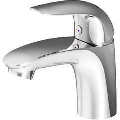 Купить 310210001 Eclipse, смеситель для умывальника, хром (310210001) по цене 7990 руб., в Санкт-Петебруге в интернет магазине 100-Систем, а также дургие товары DAMIXA из раздела Рычажные смесители и Смесители для раковины