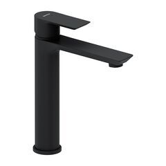 Купить 470250300 Apollo Высокий смеситель для умывальника, черный (470250300) по цене 11290 руб., в Санкт-Петебруге в интернет магазине 100-Систем, а также дургие товары DAMIXA из раздела Рычажные смесители и Смесители для раковины