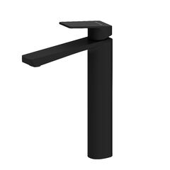 Купить 400250300 Merkur высокий смеситель для умывальника, чёрный (400250300) по цене 20690 руб., в Санкт-Петебруге в интернет магазине 100-Систем, а также дургие товары DAMIXA из раздела Рычажные смесители и Смесители для раковины