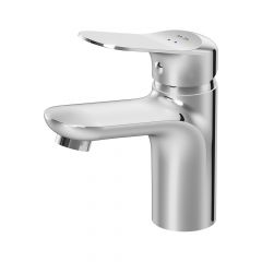 Купить F85C02100 Sunny, смеситель для умывальника, хром, шт (f85c02100) по цене 10190 руб., в Санкт-Петебруге в интернет магазине 100-Систем, а также дургие товары AM.PM из раздела Рычажные смесители и Смесители для раковины