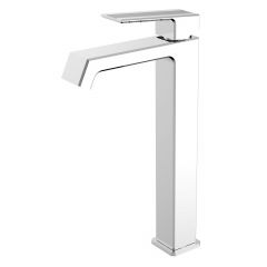 Купить EXQUISITE Смеситель для раковины высокий без донного клапана, хром (az-vsm168r40c) по цене 9923 руб., в Санкт-Петебруге в интернет магазине 100-Систем, а также дургие товары Azario из раздела Рычажные смесители и Смесители для раковины