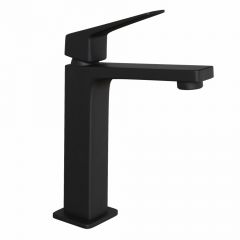 Купить Смеситель для раковины Paini Bari без донного клапана, черный (rtyo205) по цене 14740 руб., в Санкт-Петебруге в интернет магазине 100-Систем, а также дургие товары Paini из раздела Рычажные смесители и Смесители для раковины