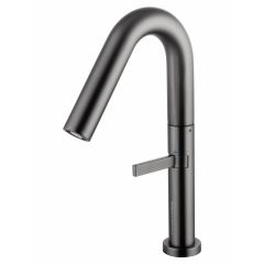 Купить Смеситель для раковины высокий WONZON & WOGHAND, Темный графит (WW-6068-BGG) (ww-6068-bgg) по цене 7561 руб., в Санкт-Петебруге в интернет магазине 100-Систем, а также дургие товары WONZON & WOGHAND из раздела Рычажные смесители и Смесители для раковины