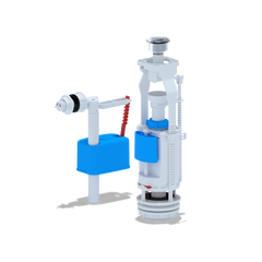 Купить арматура д/бачка кнопка двойн.мет.,бок.подв. эконом 1 1/2 АНИ WC3050M (wc3050m) по цене 657 руб., в Санкт-Петебруге в интернет магазине 100-Систем, а также дургие товары Ани Пласт из раздела Арматура для унитаза и Унитазы