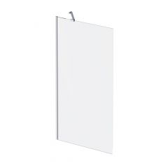 Купить W90BS-080-140CT Gem шторка на борт ванны 80х140, фиксированная, хром, стекло прозрачное, с пристенны (w90bs-080-140ct) по цене 27490 руб., в Санкт-Петебруге в интернет магазине 100-Систем, а также дургие товары AM.PM из раздела Стеклянные шторки для ванн и Сантехника