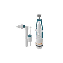 Купить Арматура для смывного бачка универсальная с клап. боковой подачи (4126) по цене 896 руб., в Санкт-Петебруге в интернет магазине 100-Систем, а также дургие товары NOVA из раздела Арматура для унитаза и Унитазы